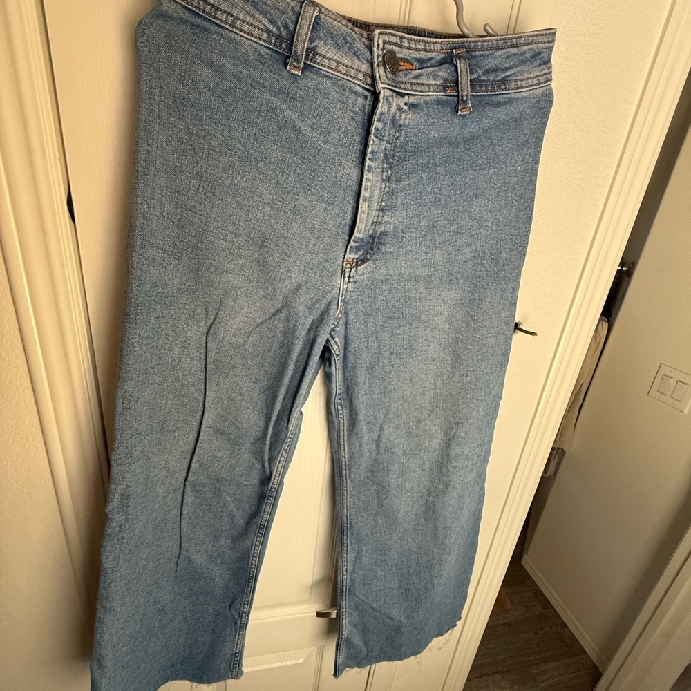 Zara marine straights light wash